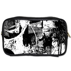 Grunge Skull Travel Toiletry Bag (two Sides)