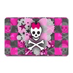 Princess Skull Heart Magnet (Rectangular) Front