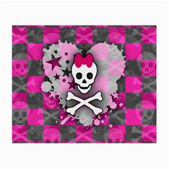 Princess Skull Heart Glasses Cloth (small)