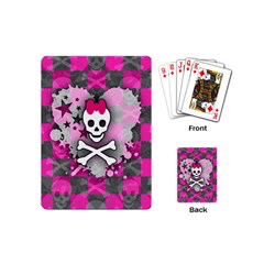 Princess Skull Heart Playing Cards (mini) by ArtistRoseanneJones