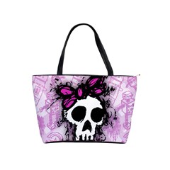 Sketched Skull Princess Large Shoulder Bag