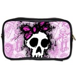 Sketched Skull Princess Travel Toiletry Bag (Two Sides) Front