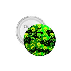 Skull Camouflage 1 75  Button