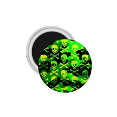 Skull Camouflage 1 75  Button Magnet