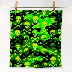 Skull Camouflage Face Towel