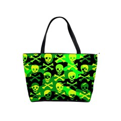 Skull Camouflage Large Shoulder Bag by ArtistRoseanneJones