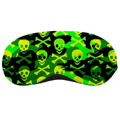 Skull Camouflage Sleeping Mask by ArtistRoseanneJones