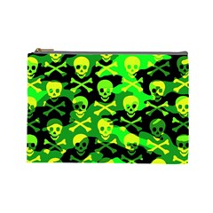 Skull Camouflage Cosmetic Bag (large)