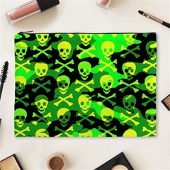 Skull Camouflage Cosmetic Bag (xl)