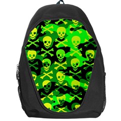 Skull Camouflage Backpack Bag by ArtistRoseanneJones