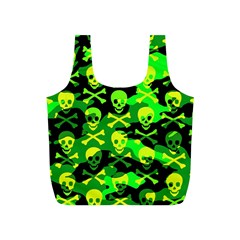 Skull Camouflage Reusable Bag (s) by ArtistRoseanneJones