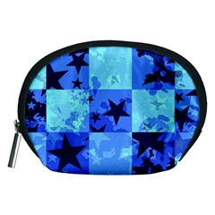 Blue Star Checkers Accessory Pouch (medium)