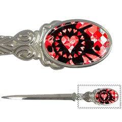 Love Heart Splatter Letter Opener