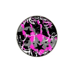 Pink Scene kid Golf Ball Marker 4 Pack (for Hat Clip)