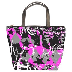 Pink Scene kid Bucket Handbag