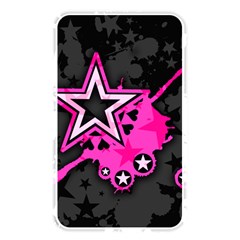 Pink Star Graphic Memory Card Reader (rectangular)