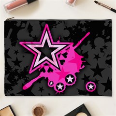 Pink Star Graphic Cosmetic Bag (xxxl)