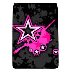 Pink Star Graphic Removable Flap Cover (l)