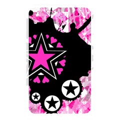 Pink Star Splatter Memory Card Reader (rectangular)