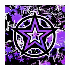 Purple Star Glasses Cloth (medium) by ArtistRoseanneJones