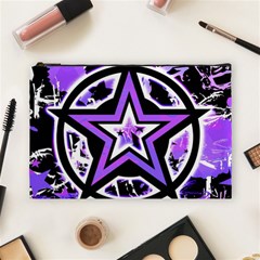 Purple Star Cosmetic Bag (large)