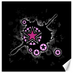 Pink Star Explosion Canvas 20  X 20  (unframed) by ArtistRoseanneJones