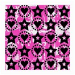 Star And Heart Pattern Glasses Cloth (Medium) Front