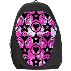 Star And Heart Pattern Backpack Bag