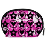 Star And Heart Pattern Accessory Pouch (Large) Back