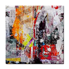 Abstract Graffiti Ceramic Tile