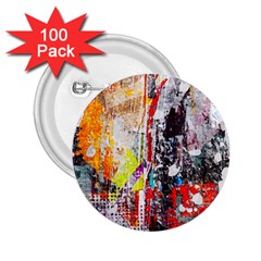 Abstract Graffiti 2 25  Button (100 Pack)