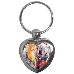 Abstract Graffiti Key Chain (heart)