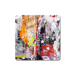 Abstract Graffiti Magnet (square)