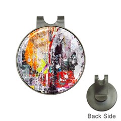 Abstract Graffiti Hat Clip With Golf Ball Marker