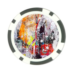 Abstract Graffiti Poker Chip