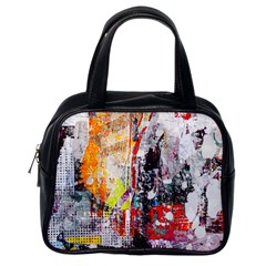 Abstract Graffiti Classic Handbag (one Side)