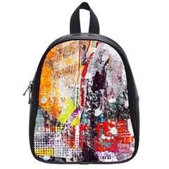 Abstract Graffiti School Bag (small) by ArtistRoseanneJones