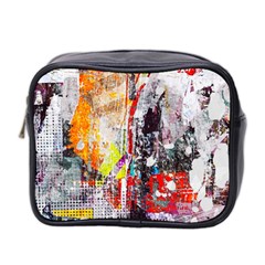 Abstract Graffiti Mini Travel Toiletry Bag (two Sides)