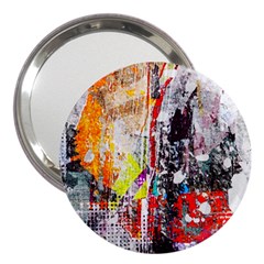 Abstract Graffiti 3  Handbag Mirror