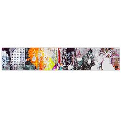 Abstract Graffiti Flano Scarf (large)