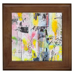 Graffiti Graphic Framed Ceramic Tile