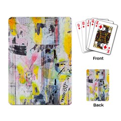 Graffiti Graphic Playing Cards Single Design by ArtistRoseanneJones