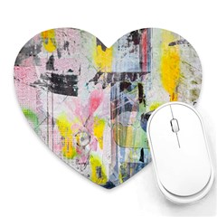 Graffiti Graphic Mouse Pad (heart)