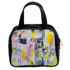 Graffiti Graphic Classic Handbag (two Sides)