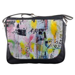 Graffiti Graphic Messenger Bag