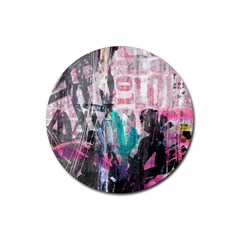 Graffiti Grunge Love Drink Coaster (round)