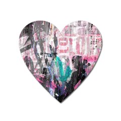 Graffiti Grunge Love Magnet (heart)