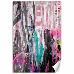 Graffiti Grunge Love Canvas 12  X 18  (unframed)