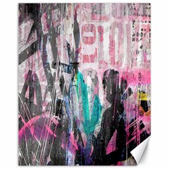 Graffiti Grunge Love Canvas 11  X 14  (unframed)