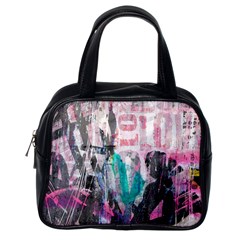 Graffiti Grunge Love Classic Handbag (one Side)